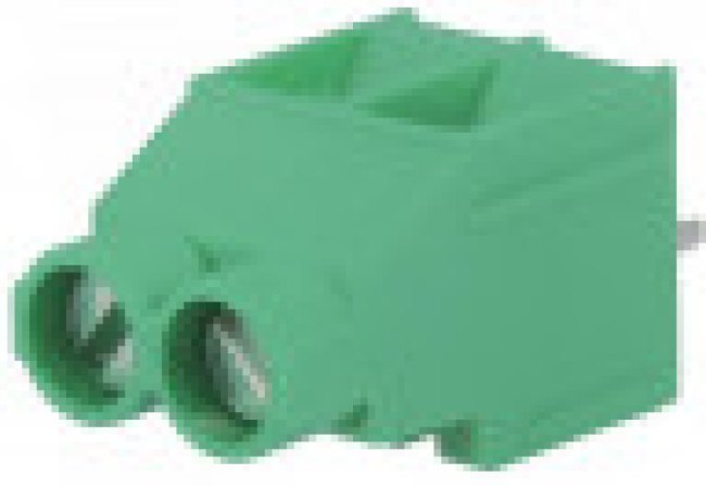 1714955, 32A 500V Зеленый Прямой pin 6.35мм 1 2 P=6.35мм Кл