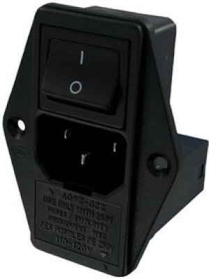 763-00/001, AC Power Entry Modules DPST SLDR TAB MODULE 763-00/001, AC Power Entry Modules DPST SLDR TAB MODULE