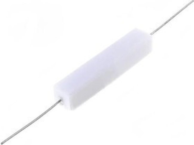 AX10W-1K5, Резистор: проволочный, керамический, THT, 1,5кОм, 10Вт, ±5%
