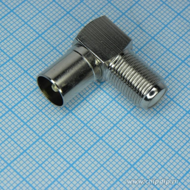 Переходник гнездо F - штекер ТВ угл., (ТВ-штекер угловой), Переходник гнездо F - штекер ТВ угл. Переходник гнездо F - штекер ТВ угл., (ТВ-штекер угловой), Переходник гнездо F - штекер ТВ угл.