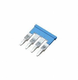 P2RVM-040S, Relay Sockets &amp; Hardware Blue 4-Pole Cross Bar