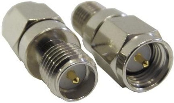 ADAPT/SMAF/SMAM/RP, Straight RF Adapter SMA Socket to RP SMA Plug ADAPT/SMAF/SMAM/RP, Straight RF Adapter SMA Socket to RP SMA Plug