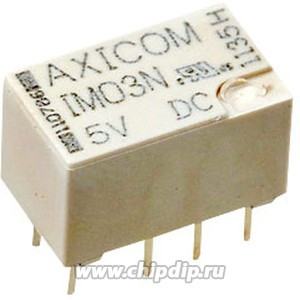 1-1462038-3, (IM03NS), Сигнальное реле 5В 2А, Конфиг: 2C