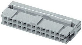 3399-6600, 26-Way IDC Connector Socket for Cable Mount, 2-Row