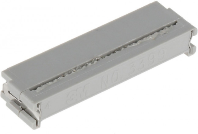 3399-6600, 26-Way IDC Connector Socket for Cable Mount, 2-Row