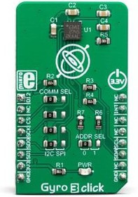 MIKROE-3449, Gyro 3 Click for I3G4250