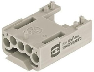 09120043011, Heavy Duty Power Connectors HAN BRID-M W/O OPTICAL MODULE 09120043011, Heavy Duty Power Connectors HAN BRID-M W/O OPTICAL MODULE