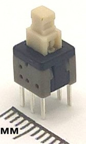 Микропереключатель с фиксацией, 5.8x5.8x10mm (PS-5850A-6PL)