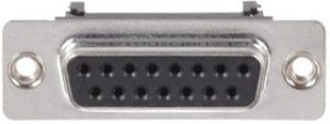 L17DAFRDA15S, D-Sub Standard Connectors IDC FEMALE 15P FLAT RIBBON CABLE L17DAFRDA15S, D-Sub Standard Connectors IDC FEMALE 15P FLAT RIBBON CABLE