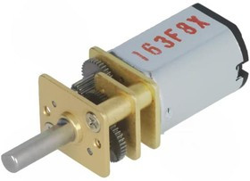 1101, Двигатель: DC, с редуктором, HP, 6ВDC, 1,6А, Ось: D профиль, 100: 1