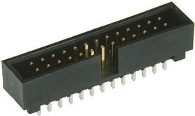 70246-1601, C-Grid Series Straight Through Hole PCB Header, 16 Contact(s), 2.54mm Pitch, 2 Row(s), Shrouded
