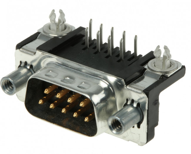 5747840-6, разъем угловой D Sub, Серия AMPLIMITE HD-20, DE, Штекер, 9 контакт(-ов) 5747840-6, разъем угловой D Sub, Серия AMPLIMITE HD-20, DE, Штекер, 9 контакт(-ов)