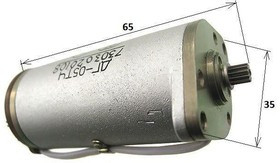 Электродвигатель 36В/30В, 13000 оборотов/мин, 26x60мм; двиг 36В/30В\0,5Вт\\13000\ 26x60m65\ДГ-0,5ТЧ