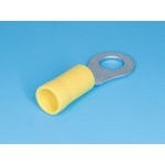 VF5.5-6 (SG57615) (TRI-5.5-6), Клемма тип "О" 6.4мм, изолированная, провод 2.5-6.0мм² (желтая)