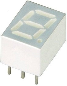 TDSG1160, Дисплей: LED, 7-сегментный, 7мм, 0,28", II.зн: 1, зеленый, 0,45-6мкд