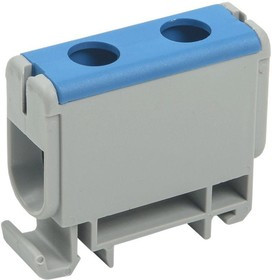 Клемма вводная силовая КВС 6-50кв.мм син. IEK YZN12-050-K07