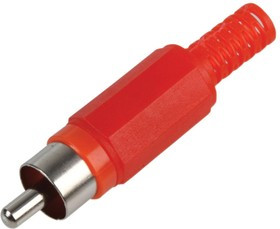 PSG08602, Аудио / видео разъем RCA, 2 контакт(-ов), Штекер, Контакты с Покрытием из Никеля