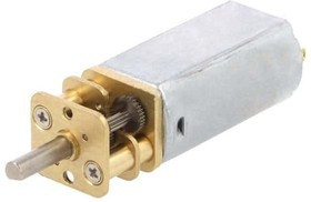 FIT0564, Двигатель DC, с редуктором, 6ВDC, 900мА, Ось D профиль, L 10мм