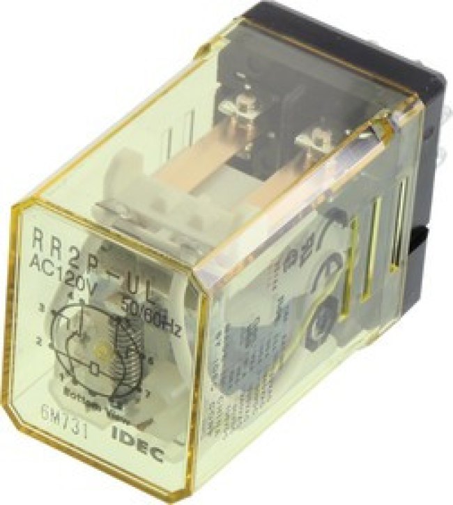 RR2P-ULAC120V, RELAY, DPDT, 120VAC, 30VDC, 10A