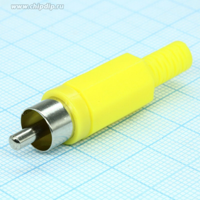 RP-405 (желтый), RCA PLUG на кабель