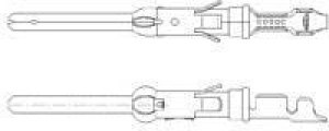 163086-1, Контакт, Multimate, Серия Type III+, Штырь, Обжим, 20 AWG, Контакты с Покрытием из Олова 163086-1, Контакт, Multimate, Серия Type III+, Штырь, Обжим, 20 AWG, Контакты с Покрытием из Олова