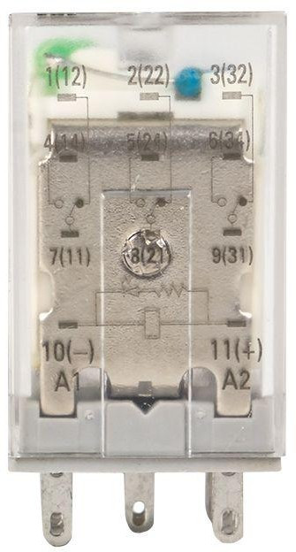 Реле промежуточное RPA 22/3 6А 24В DC AVERES EKF rpa-22-3-24DC Реле промежуточное RPA 22/3 6А 24В DC AVERES EKF rpa-22-3-24DC