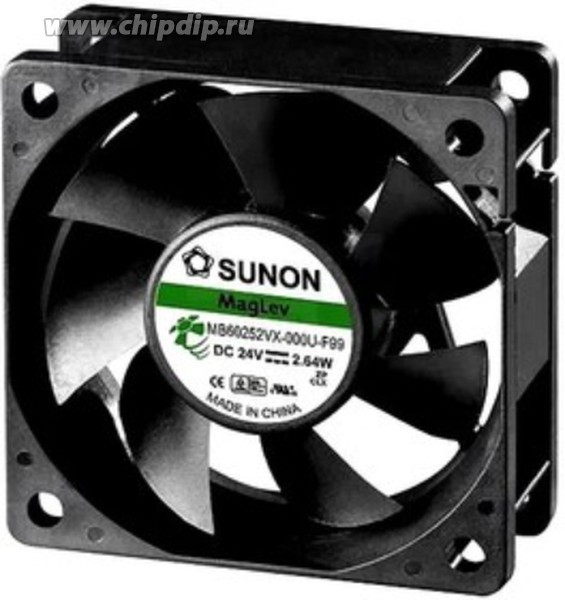 Вентилятор Sunon MB60252VX-0000-F99 60x25 24V 3pin