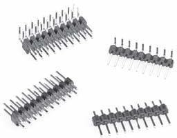 2302-6111TG, Headers &amp; Wire Housings 2P STRT 1 ROW GOLD