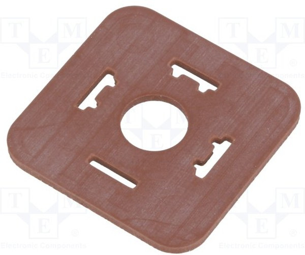 GDM 3-7, Аксессуар разъема, Плоская прокладка, Прямоугольными разъемами Hirschmann серии GDM, GDM