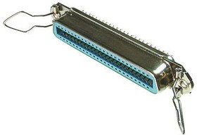 Female connector, Soldered connection, Spring clip, 14