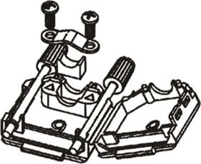 5-885000-1, 885000 Series Nylon D Sub Backshell, 9 Way 5-885000-1, 885000 Series Nylon D Sub Backshell, 9 Way