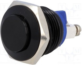 V16-10H-B, Переключатель: антивандальный, Пол: 2, SPST-NO, 2A/36ВDC, IP65