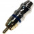 1-262G BLUE, штекер RCA металл на кабель синий "позолоченный"