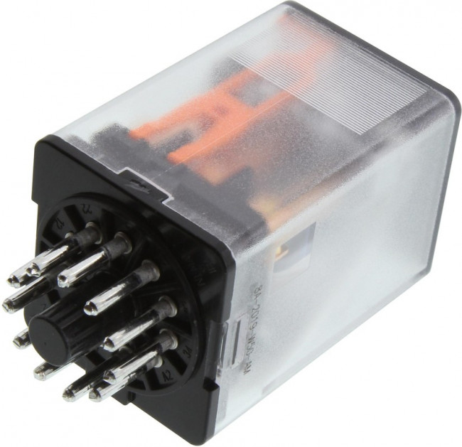 750XCXRC-12D, POWER RELAY, 3PDT, 12VDC, 10A, SOCKET
