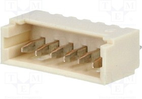 SCT1251WV-6P, Разъем PicoBlade розетка на плату прямая 6pin