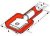 19004-0001, Terminals INSULATED COUPLER 18-22 AWG male
