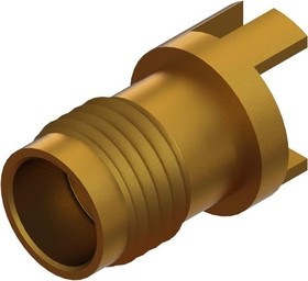 1621-60008, RF Connectors / Coaxial Connectors 2.4mm F Edge Launch .062" PCB Thickness