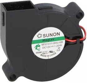 MF50151V1-B00U-A99, Вентилятор BLOWER, 12В DC, 51,7x51,6x15мм, подшипник Vapo, 7,65куб.м/ч, 39,8дБА MF50151V1-B00U-A99, Вентилятор BLOWER, 12В DC, 51,7x51,6x15мм, подшипник Vapo, 7,65куб.м/ч, 39,8дБА