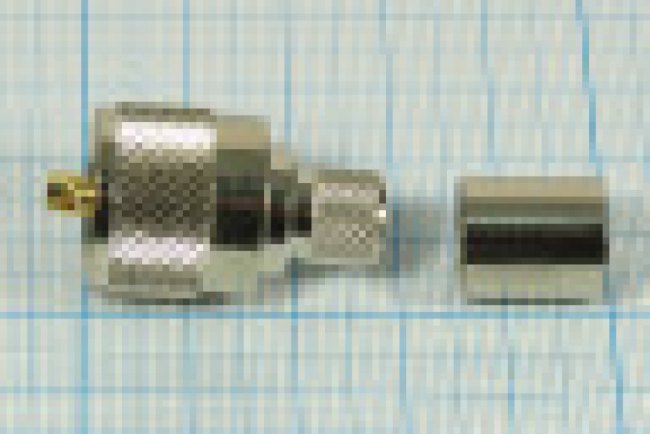 Разъем UHF вилка, RG213, обжимной
