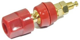 Клемма приборная, 44x15, d3,8, 5 А, красный, отверстие 4,0/2,5, CK2416