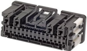 34959-0348, Automotive Connectors MINI50 UNSL RCPT 3RW 34CKT GRY POL B