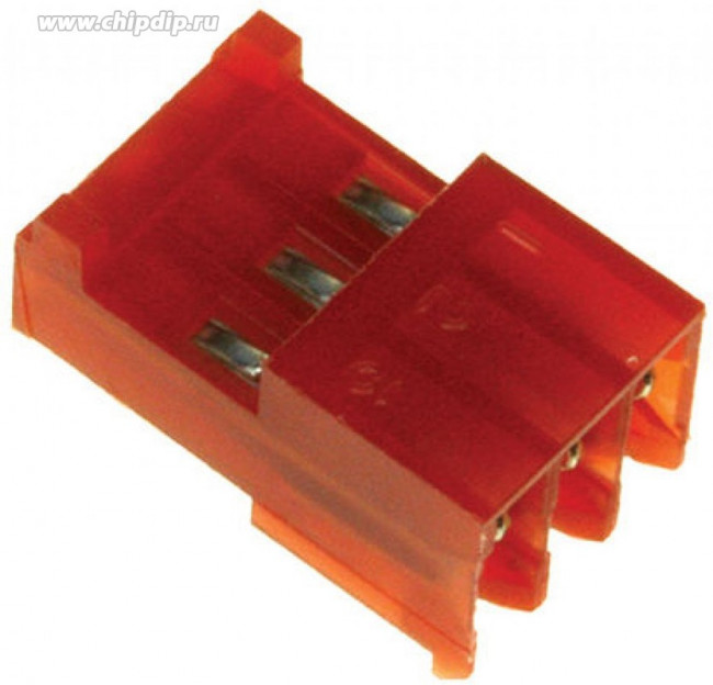 3-643813-3, Headers & Wire Housings 3P 22AWG TIN CLSD WITH TAB W/RED STRPE 3-643813-3, Headers & Wire Housings 3P 22AWG TIN CLSD WITH TAB W/RED STRPE