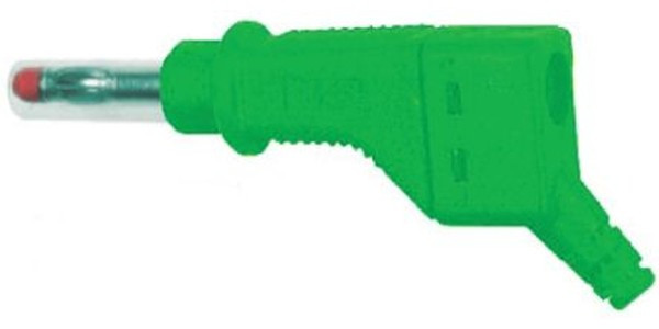 66.9328-25, Green Male Banana Plug, 4 mm Connector, Screw Termination, 32A, 600V, Nickel Plating