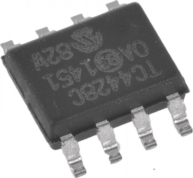 TC4428COA, Gate Drivers 1.5A Dual MOSFET Dr Comp C Temp SOIC8