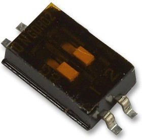 1571983-1, DIP-переключатель 2pin черный