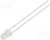 OSR5PA3131A, LED; 3mm; red; 4200?5000mcd; 30°; Front: convex; 1.8?2.6V