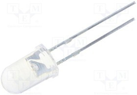 OSGGD25111E, Светодиод, 5мм, биполярный, зеленый, 18000-22000мкд, 15°, LED AC