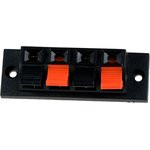 CH1-0402B, клеммник нажимной 4 контакта 24х70мм (аналог MPT-262)