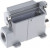 09200160291, Han A Heavy Duty Power Connector Housing 09200160291, Han A Heavy Duty Power Connector Housing