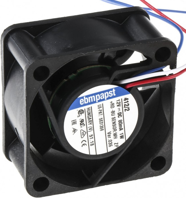 412/2-036, DC Fans DC Tubeaxial Fan, Speed Signal/Open Collector Output 412/2-036, DC Fans DC Tubeaxial Fan, Speed Signal/Open Collector Output